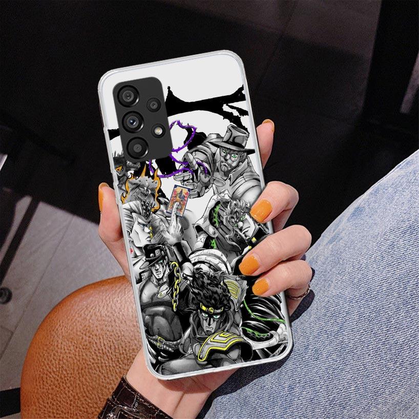 Чехол для телефона JoJo's Bizarre Adventure Stardust Crusaders для Samsung Galaxy A17 A16 A15 A14 A13 A57 A56 A55 A54 A53 A37 A36 A35 A3