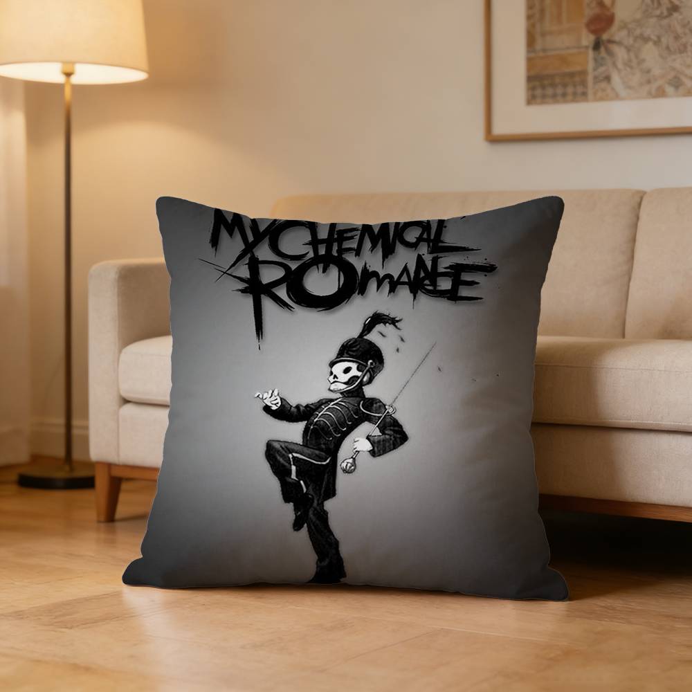 Моя CChemical RRomance MCR Наволочка С Рисунком Печатная Наволочка Для Гостиной Подушка На Диван