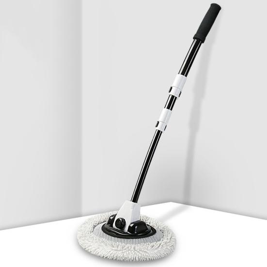 Щетка для мойки автомобиля Регулируемая длина Вращение на 90 градусов Выдвижная Микрофибра