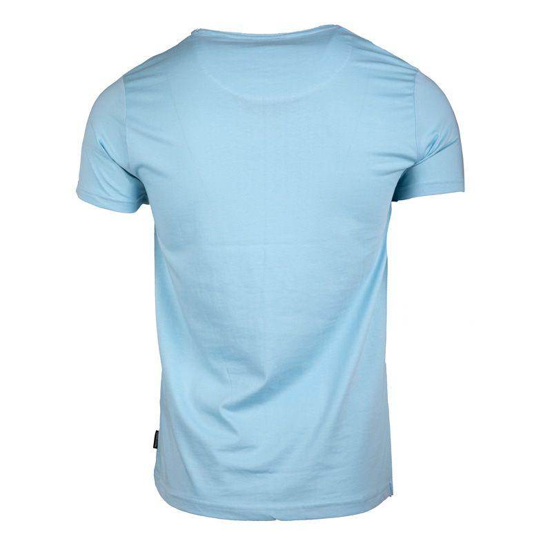 Мужская пурпурная футболка с принтом попугая BLAGGIO