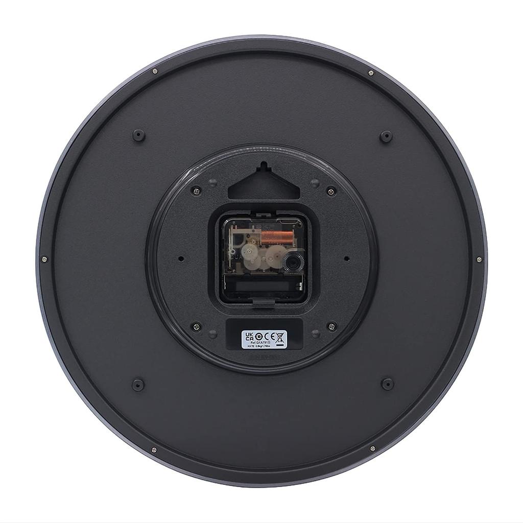 Seiko 12-дюймовые настенные часы Heritage Design с циферблатом зеленого цвета