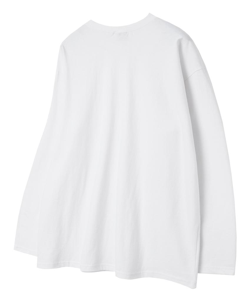 UNION GARMENTS 1997 Skatebear Loose Fit Long Sleeve T-Shirt White [Basic Or Ribbed]