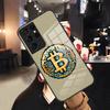 Чехол для телефона Btc Bitcoin для Samsung A25 A13 A33 5G A54 A36 A35 A56 A52 A14 Ударопрочный стеклянный чехол