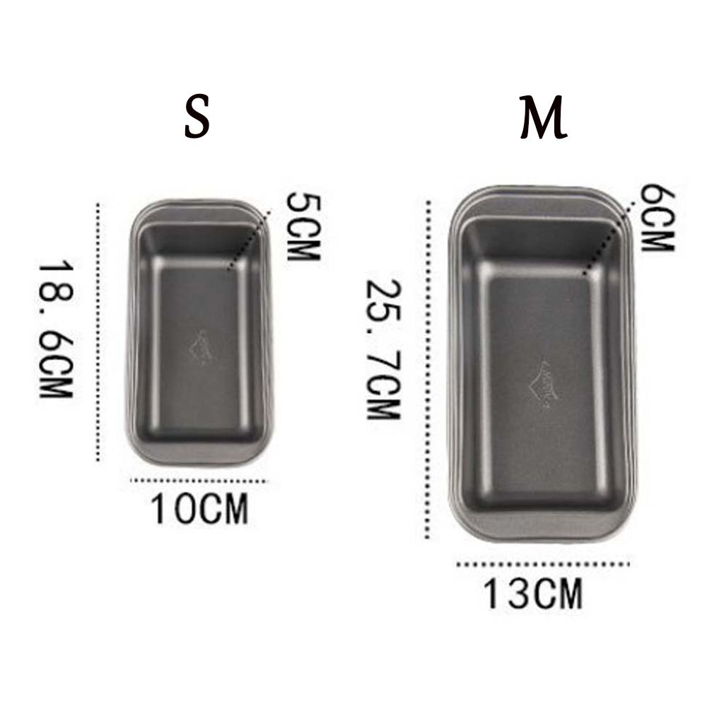 Non Stick DIY Loaf KitchenTools Rectangle Carbon Steel Bakeware Pastry Tools Cake Mold Baking Mold