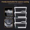 Transparent Reptile Tank Plastic Reptile Transport Container  Reptile Pet Supplies