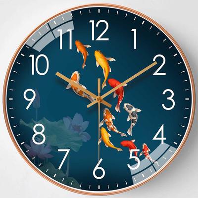 8" Элегантные настенные часы для гостиной - Не требуется сверление