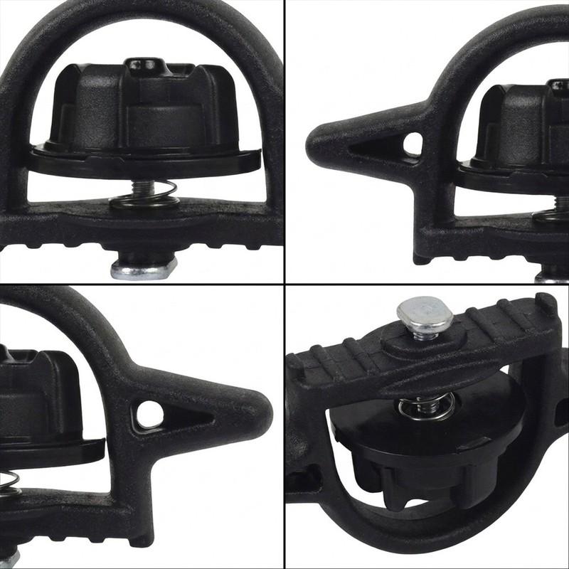 4PCS Adjustable Tie Down Cleats PT278-35160 for Toyota For Tacoma 2005-2026 For Tundra 2007-2026 Bed Rail System