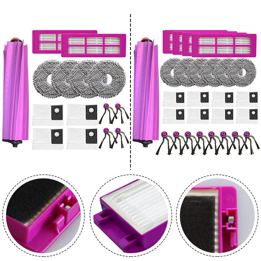 Replacement Accessory Set For Eureka J15 For Evo Ultra Self-Emptying Robot Vacuum, Includes Main Brush, Side Brushes, Filters