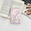 Корейский держатель для паспорта с бантом-сердечком для женщин, милый чехол для паспорта, билетов, удостоверения личности, дорожные аксессуары