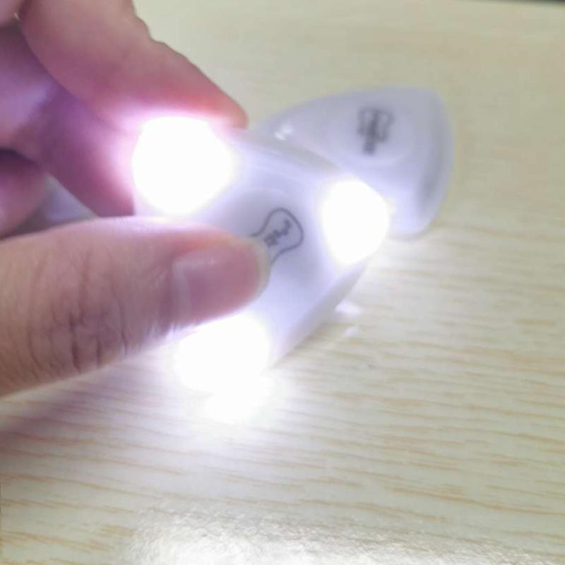 Медиаторы для гитары Сенсорные светоизлучающие медиаторы из смолы различной толщины