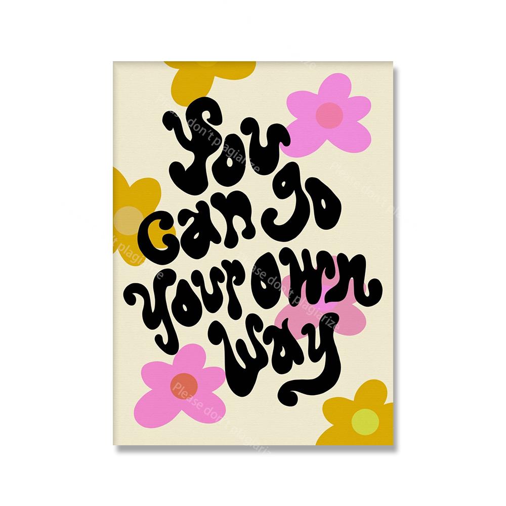 Ретро Забавный музыкальный текстовый постер с цитатой и принтом красочный феминистский без рамки Холст Painitng Кухня Танцы Гостиная Домашний декор