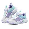 Skechers Детские удобные универсальные модные уличные кроссовки на шнурках спортивные метеор нескользящие износостойкие низкие повседневные туфли Детские повседневные туфли 303972L-WLV
