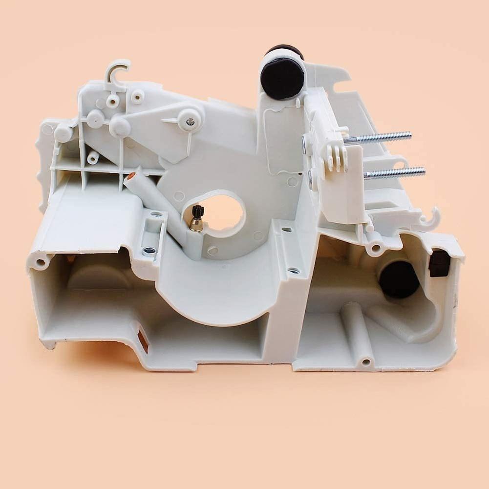 Replacement Crankcase Assembly Compatible with For MS170 and MS180 Chainsaws Plastic Construction White Color 2pcs