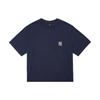 New MLB Cashew Flower T Shirts Unisex Navy Blue 3ATS52023-50NYD