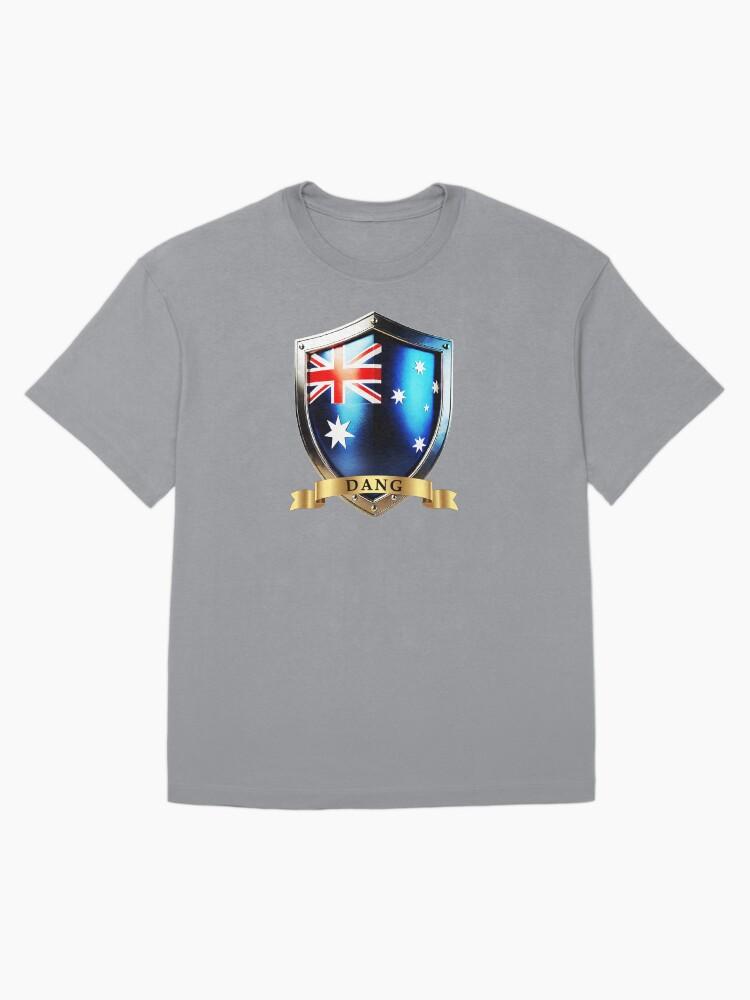 DANG! Dang Australian Heritage Crest Shield Oversized Unisex T-Shirt