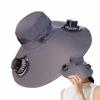 Removable Solar Fan Hat Dual Fan Fishing Bucket Hat Long Endurance Cooling Fisherman Hat  Fishing