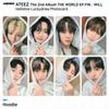 2-й альбом THE WORLD EP.FIN WILL Hellolive Lucky Draw Фотокарточка KPOP K-POP
