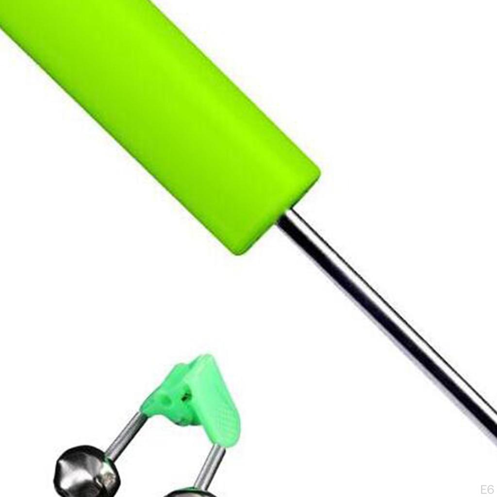 Держатель для удочки, подставка для удилища, легкий, разборный, с колокольчиками, поддержка для