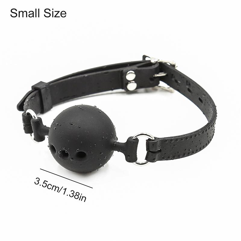 Silicone Open Mouth Gag Ball Bdsm Bondage Mouth Belt Slave Ball Erotic Sex Toys for Woman Couples Adult Game Accessories Toys