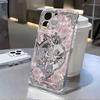 Ретро Европейский Ангел Купидон Аврора Лазерный Чехол для Телефона Для iPhone 16 15 14 13 12 11 7 8 X XS Pro Max INS Глиттер Защитная Крышка Объектива