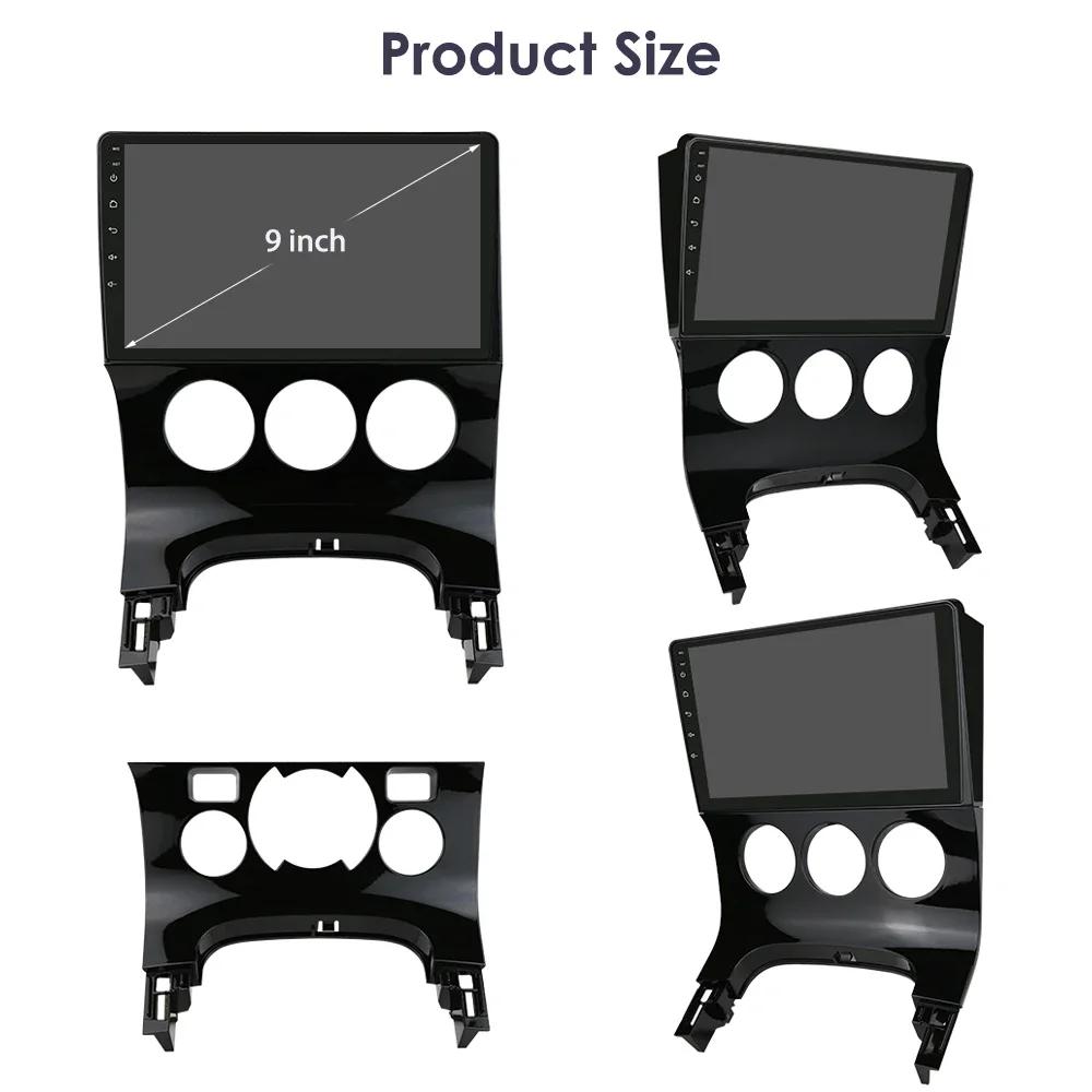 OSSURET 2din Android Автомагнитола для Peugeot 3008 AT MT 2009 - 2015 Автомобильный Радиоприемник Мультимедиа Видео Плеер GPS Navi Головное Устройство Carplay Интеллектуальный Экран RDS