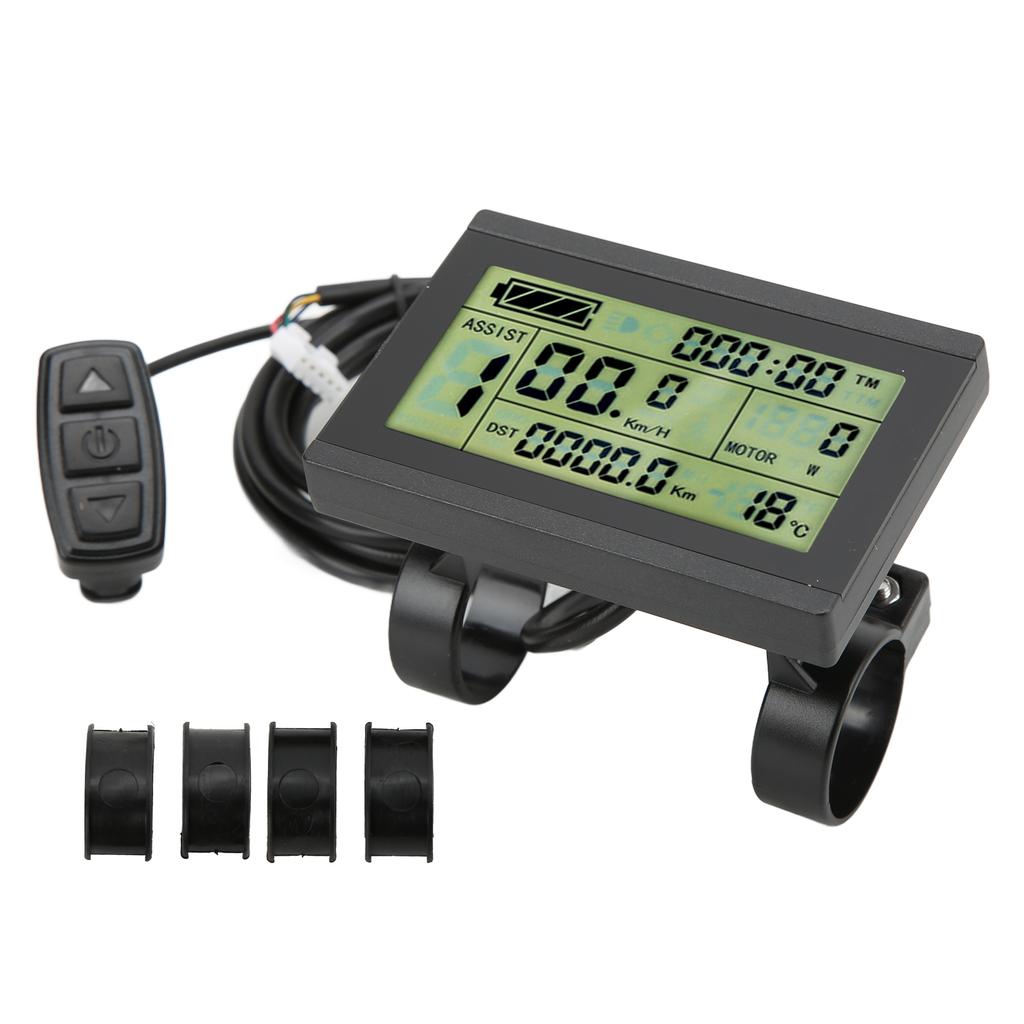 Дисплей KT LCD3 72 В ABS для электровелосипеда с разъемом SM для контроллера KT