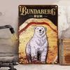 Металлическая жестяная табличка Bundaberg Rum 1888 Винтажное украшение для бара Настенное искусство для дома паба патио 26T0104 26T0104