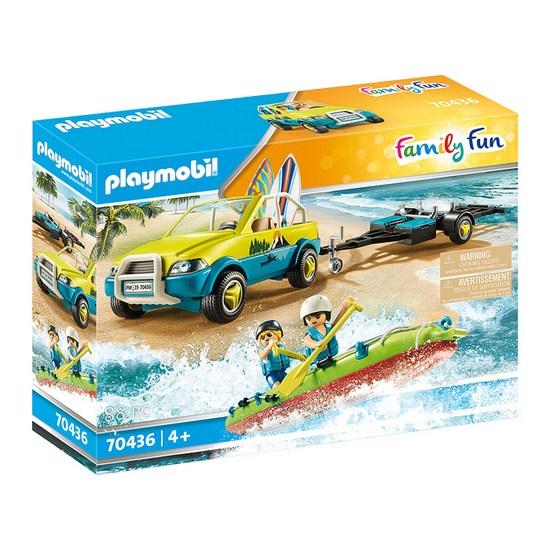 Playmobil Beach Car and Canoe Фигурка 70436, популярные игрушки в Корее