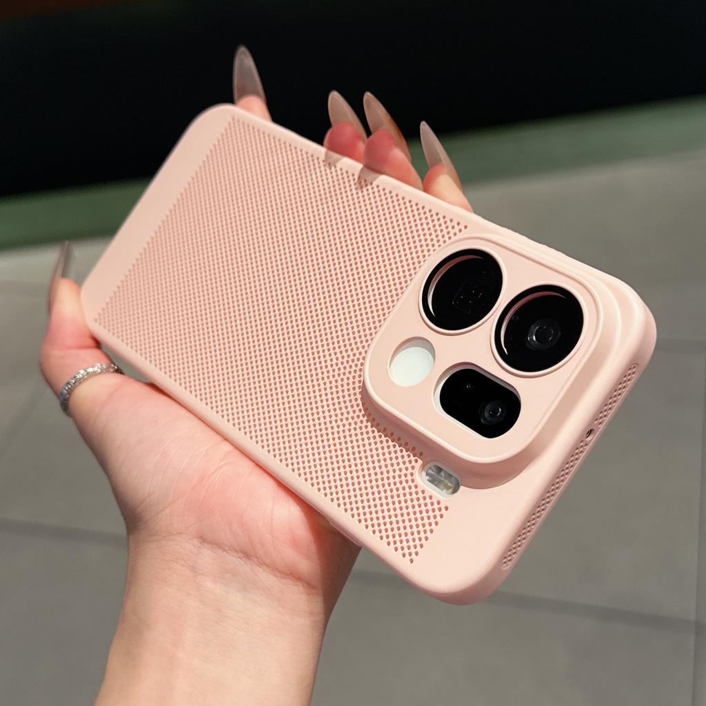 Жесткий чехол для телефона с защитой от перегрева для OPPO Find X9 Pro, охлаждающая сотовая сетка, ПК-чехол, корпус