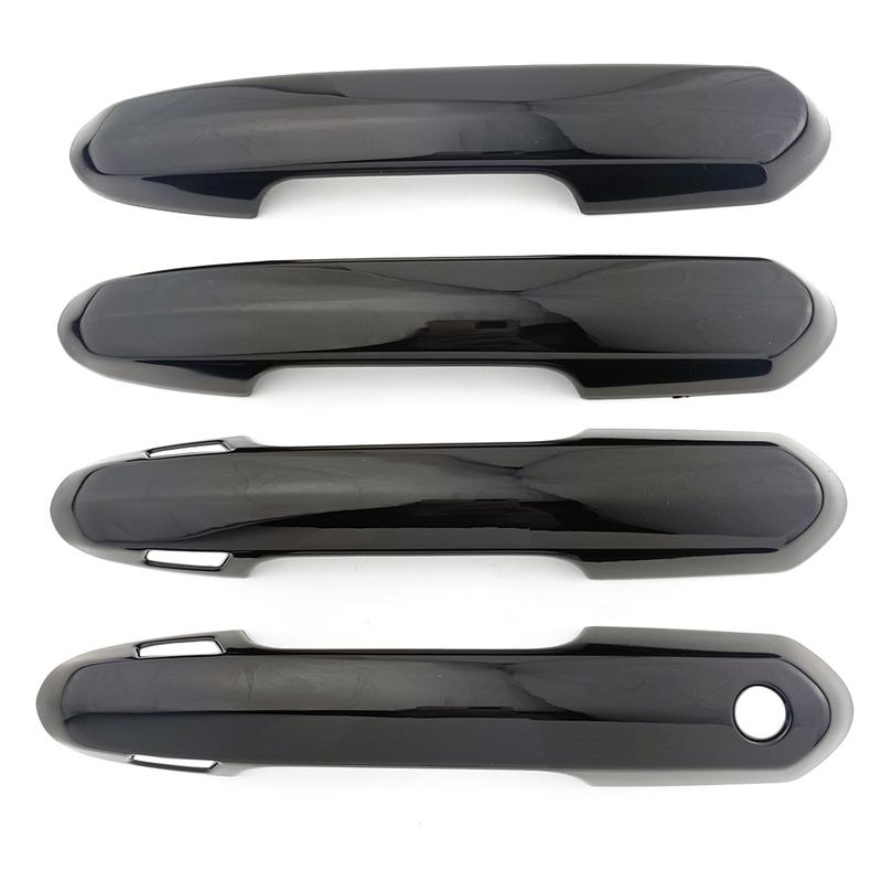 Car Upgrade Decoration Glossy Black Door Handle Cover For Toyota RAV4 XA50 Highlander XU70 -2025 Cars Accessories