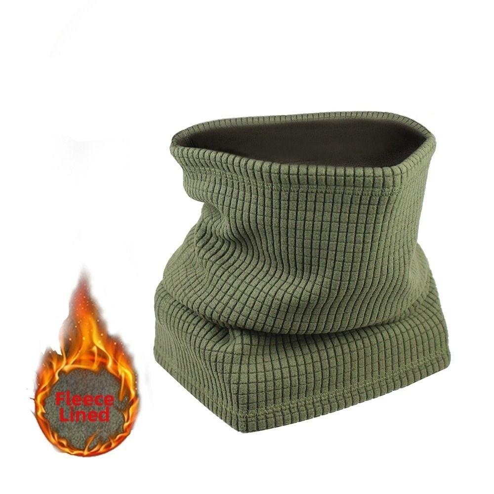 Windproof Neck Gaiter Thickened Fleece Neck Warmer New Winter Neck Warmer Outdoor Sports