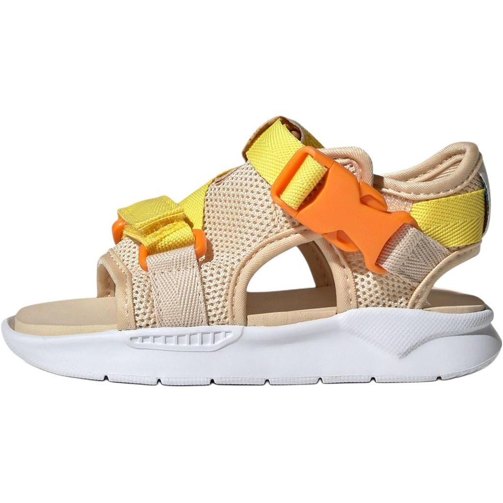 Adidas Originals 360 3.0 Sandals Soft And Comfortable Abrasion Resistant Low top Toddler Shoes Brown Yellow ID7484