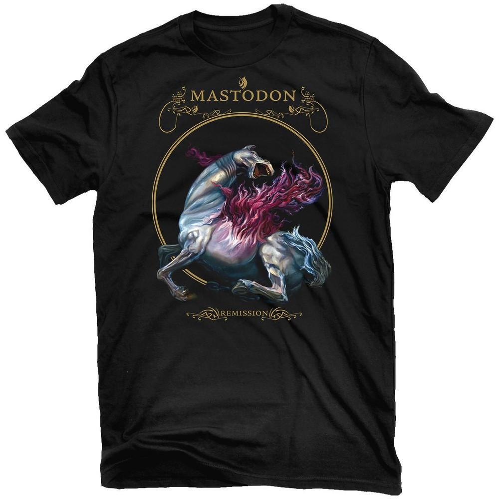 Футболка Mastodon Remission с коротким рукавом, черная, унисекс, все размеры S-234XL, унисекс