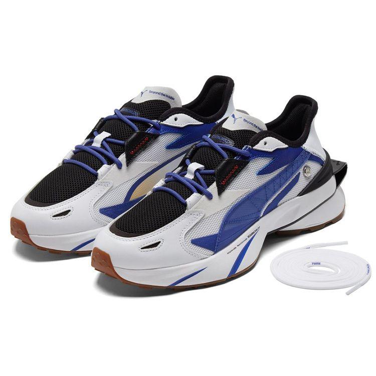 Puma Pwrframe OP-1 2 Roaring Wild Белый Синий Черный Унисекс Повседневная Обувь 382300-01
