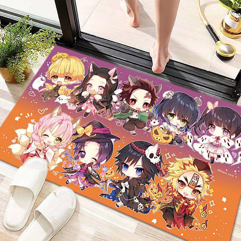 Japanese manga artist Koyoharu Gotouge's Demon Slayer carpet is suitable for living room and bedroom doormats office balcony decorative rugs H2
