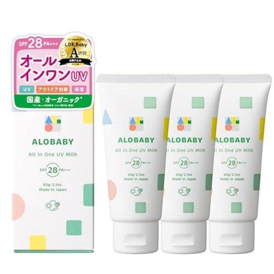 Солнцезащитное молочко Alobaby All-in-One UV Milk, 3 флакона. Отечественное. Без добавок. Без ДЭТА. Нежирное. Детское. Органическое. Нехимическое.