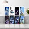 Чехол для телефона S-Scaramouches G-Genshin I-Impact-T для Samsung S25,S24,S21,S22,S23,S30,Ultra,S20,Plus,Другие Мягкий Черный Чехол