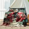 Christmas gift Halloween themed cola beverage Coca Cola blanket soft home furnishing nap decoration four seasons warm Sherpa blanket U26