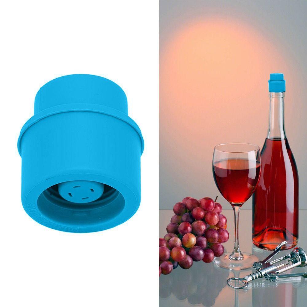 Blue Soda Bottle Stopper Portable Carbon Dioxide Saver Carbonated Drink Keeper Sparkling Water