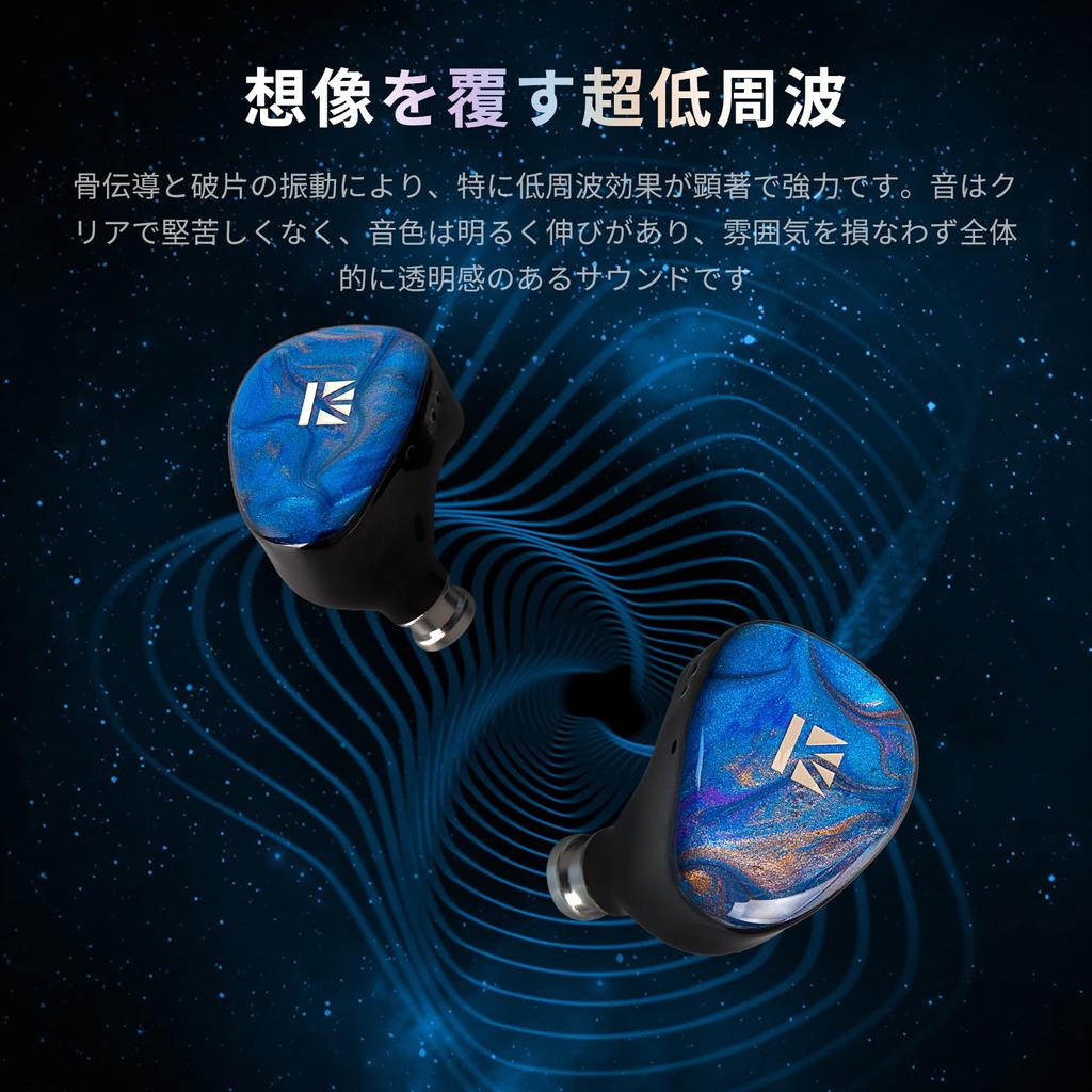 Наушники Yinyoo KBEAR KB02 Проводные игровые наушники 10 мм Бериллий Деликатная смола Полированная и масляная комбинация блока костной проводимости