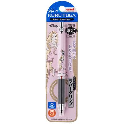 Mitsubishi Pencil Kurtoga Rubber Grip Модель Disney Rapunzel Hair