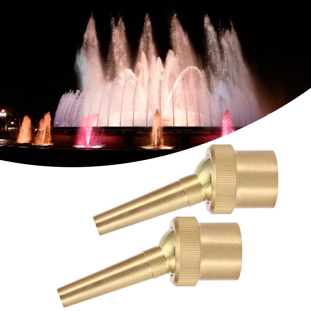2шт G3/4in DN20 многонаправленная струйная насадка для фонтана спринклерная распылительная головка для садового пруда