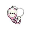 Medical Series Cartoon Animation PVC Keychain or Backpack Pendant with Customizable Logo.