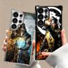 Mortal Kombat Game Plating Phone Case For Samsung Galaxy S24 S25 FE S26 Edge S23 Ultra S22 S21 Plus S20 Anti-Fall Airabag Cover