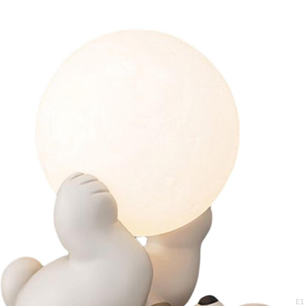 Милая статуэтка медведя USB зарядка ночник настольное украшение для детей взрослых