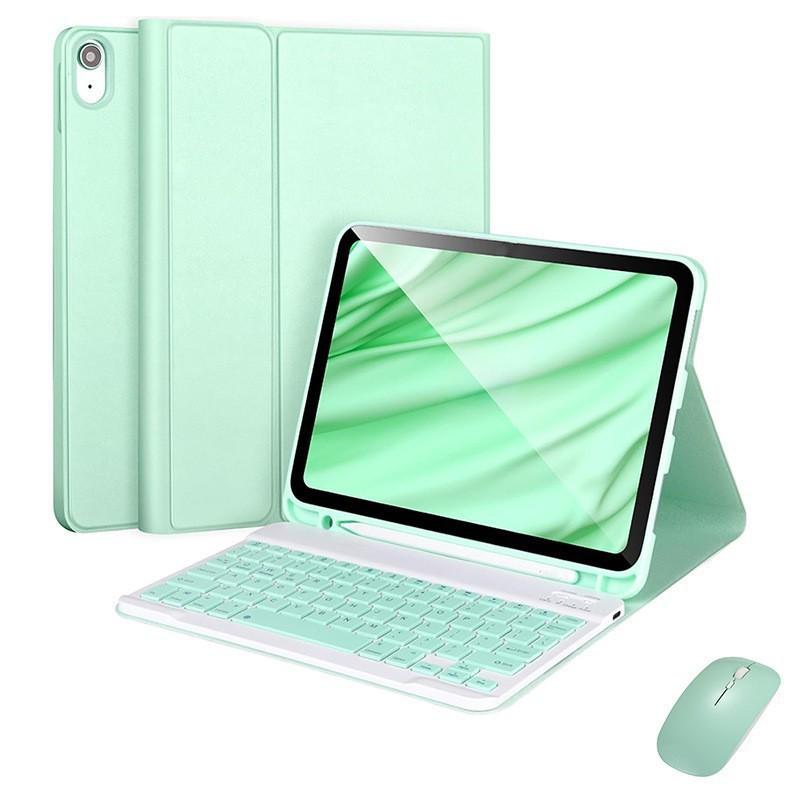 IPad 11 / Air Pro Bluetooth Keyboard Case PU Leather Shockproof Cover With Stand