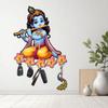 Premium Wooden Key Holder for Home/Office Decor/Key Hanger for Wall Decor,Decorative Item for Home (Krishna Playing Flute)