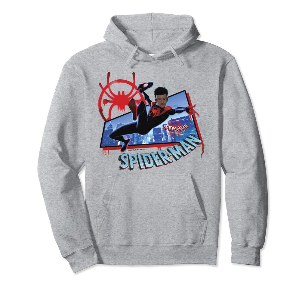 Marvel Spider-Man Into the Spider-Verse Mile Kick Hoodie