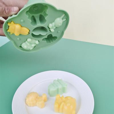 Силиконовая форма для торта, Форма для парового рисового пирога, Форма для торта с мультяшным рисунком, Можно готовить на пару, Вставить палочку, Формы для детского питания