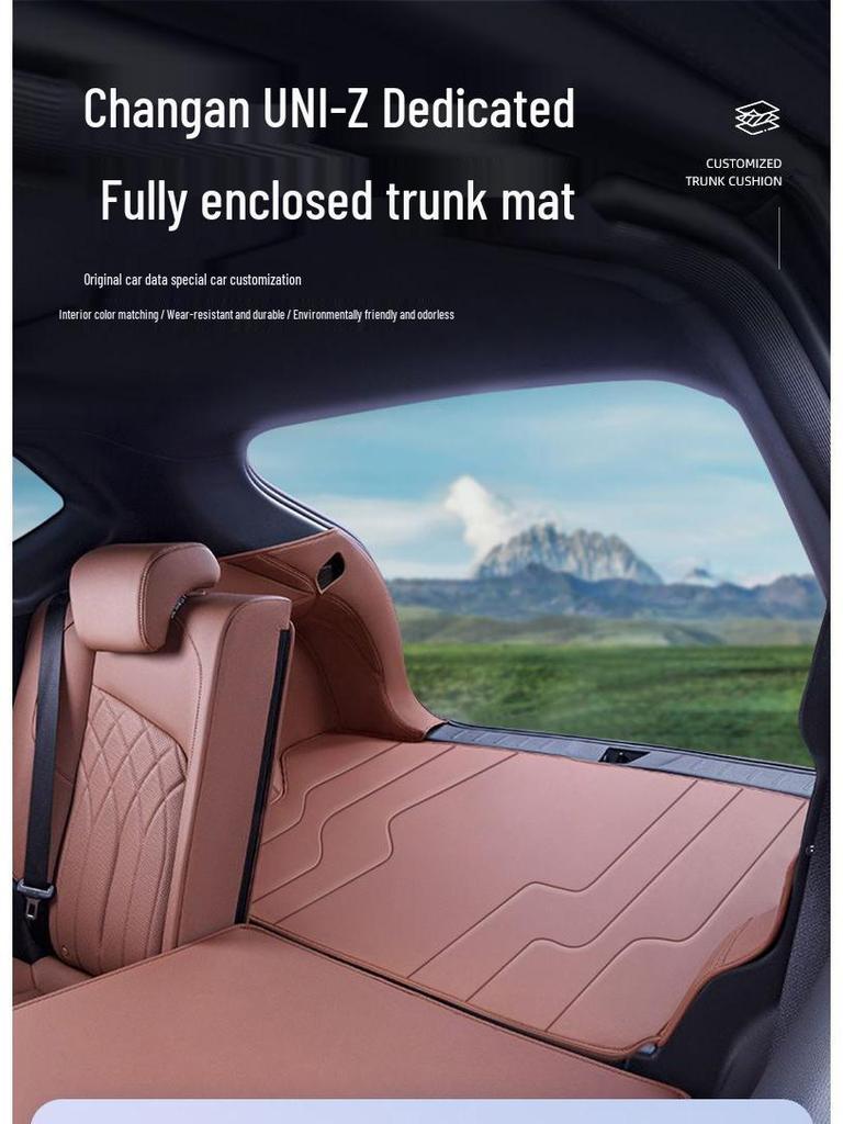Коврик в багажник и задний ящик Changan Uni-K: Подходит для 25 моделей багажников и 24 моделей задних кофров